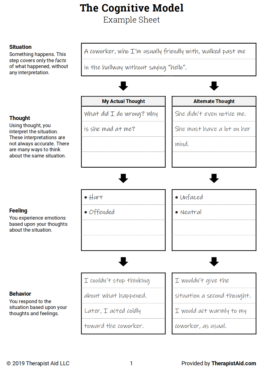 CBT Worksheet 1