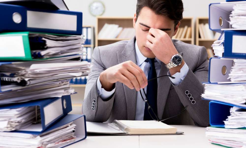 Stressed Person