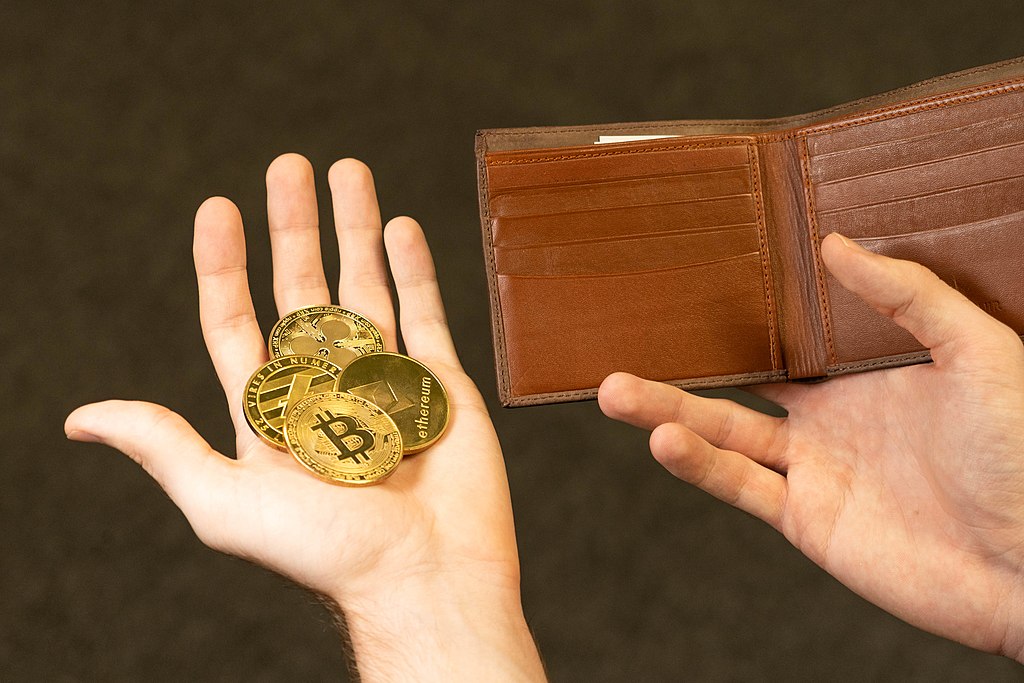 Pile-of-crypto-coins