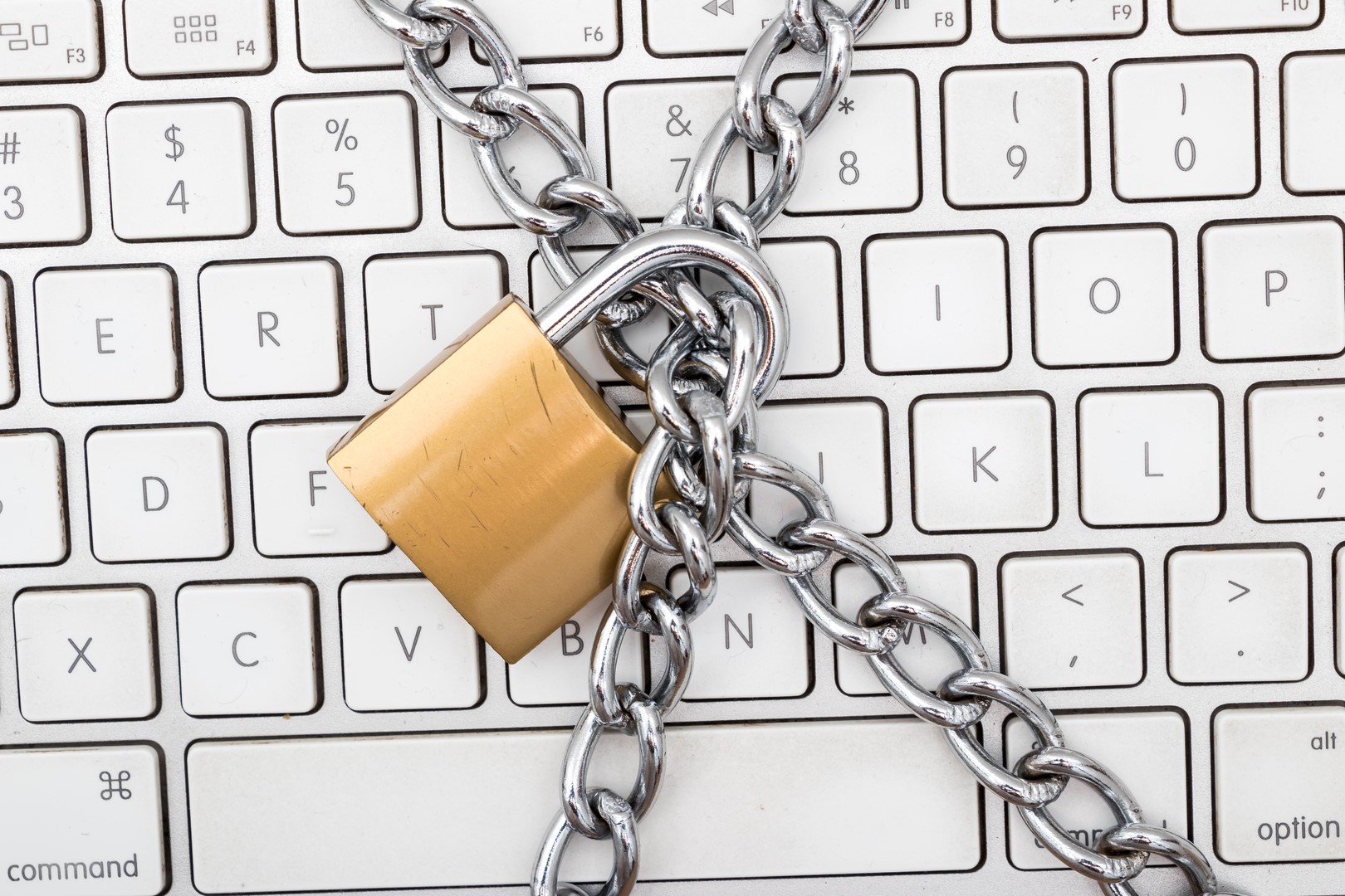 lock and keyboard