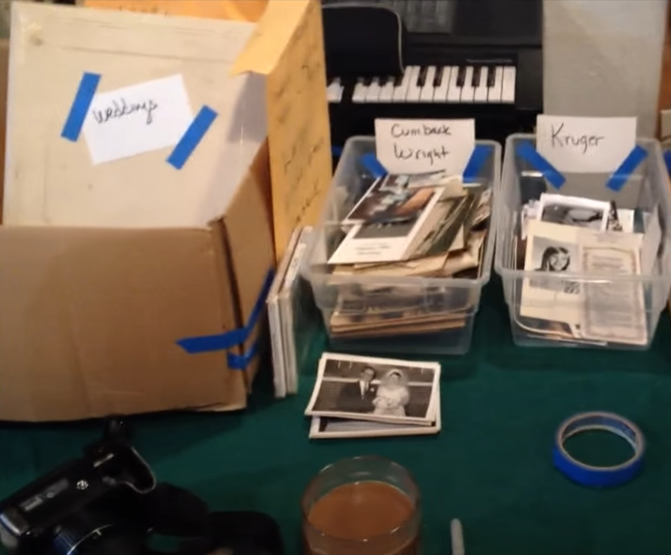 sorting into containers
